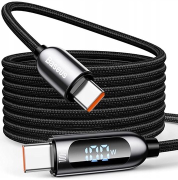 Kabel USB typ C - USB typ C Baseus CATSK-C01 2 m czarny