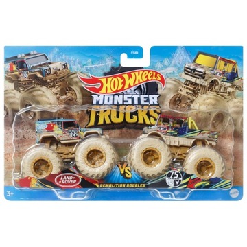 HOT WHEELS MONSTER TRUCKS HDG17 LAND ROVER UNIMOG