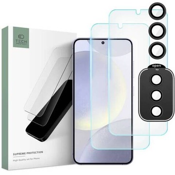 Zestaw szkieł na ekran + aparat do Galaxy S24+ Plus, Tech-Protect