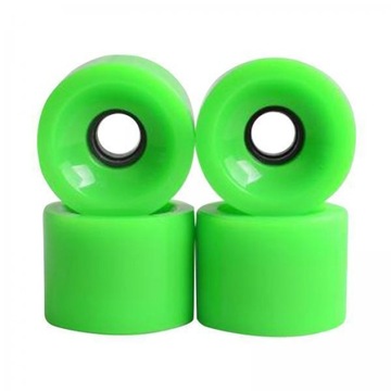 2x Kółka do Deskorolki, Grubość PU 7 cm, Długie