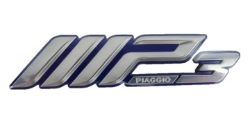 PIAGGIO MP3 300 350 500 emblemat boczny tył