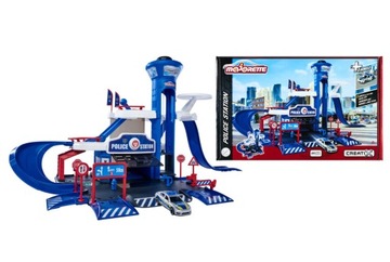 Полицейская база + 1 автомобиль Majorette