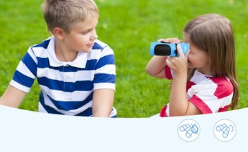 БИНОКЛЬ 8х21 СТЕКЛО ОПТИКА ДЕНЬ НОЧЬ ДЛЯ ДЕТЕЙ