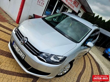 Volkswagen Sharan II Van Facelifting 2.0 TDI SCR 150KM 2015 Volkswagen Sharan Zarejestrowany gotowy do jazdy bogata wersja 2.0 Diesel, zdjęcie 7