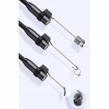 KAMERA INSPEKCYJNA ENDOSKOP PRZEWÓD 5m SONDA 2,7cm 8.5mm 8LED HD ZOOM IP67