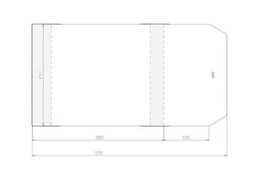 OKŁADKA NA ZESZYT 297 REGUL.297*385-520MM 1SZT SZTAPEL