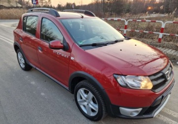 Dacia Sandero II Hatchback 5d TCe  90KM 2014 Dacia Sandero Stepway 90KM 1wlasciciel Alu Czujniki Parkowania Zarejestro, zdjęcie 10