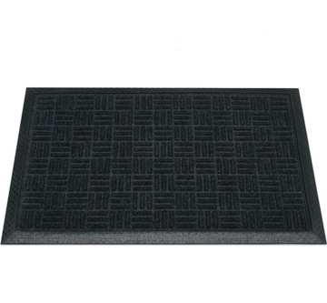 WYCIERACZKA WEJŚCIOWA POD DRZWI DO BUTÓW MATA GUMOWA ZEWNĘTRZNA MOCNA 45X75
