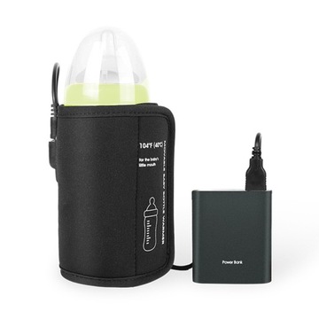 Podróżny podgrzewacz do butelek dla niemowląt