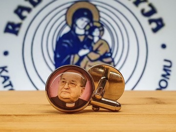 Запонки Ярослав Качиньский Президент PIS