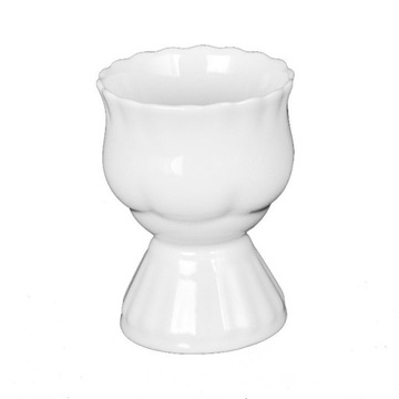 Kieliszek biały do jaj Iwona Chodzież porcelana