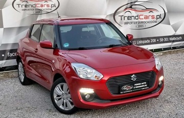 Suzuki Swift VI Hatchback 1.2 DualJet 90KM 2020 Suzuki Swift 1.2 90 KM Navi Kamera bezwypadkowy Serwisowany Gwarancja Opla