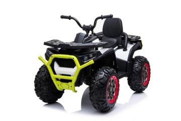 Квадроцикл XMX607 ATV 4x4 на аккумуляторе, 180 Вт, пульт дистанционного управления, белый