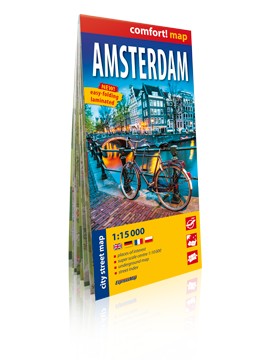 Amsterdam plan laminowany ExpressMap Polska
