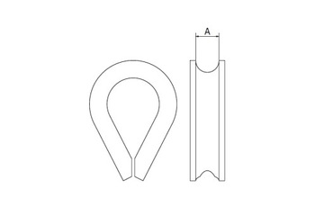 ВЕРЕВКА THINK СТАЛЬНАЯ ОЦИНКОВАННАЯ ВЕРЕВКА 10 мм