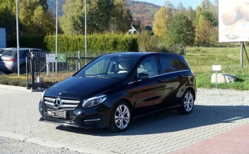 Mercedes Klasa B W246 Sports Tourer 180 BlueEFFICIENCY 122KM 2015 Mercedes-Benz Klasa B 180 1.6 122KM LIFT Automat Full LED Skora Niski prze, zdjęcie 2