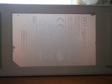 NINTENDO Wii - ZASILACZ / ORYGINAL