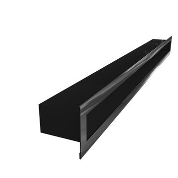 ТУННЕЛЬНАЯ КАМИННАЯ РЕШЕТКА 6X80, ЗЕРНИСТАЯ INOX