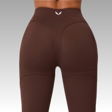 VIVORA CONTOURLIFT WOMEN'S SPORTS PUSH UP MODELLING LEGGINS Brown S