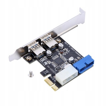 ADAPTER KARTY ROZSZERZEŃ PCIE NA USB3.0 TEST OFFER