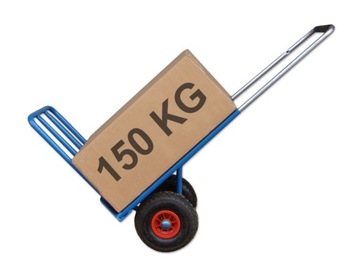Wózek magazynowy TRANSPORTOWY składany 150 kg duża platforma