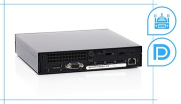 Маленький мини-мини-компьютер Dell Optiplex 9020 крошечный Intel Core i5 256/16 Win10