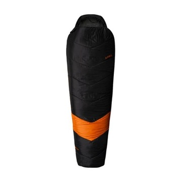 Śpiwór Alpinus Classic (lewy) czarno-pomarańczowy
