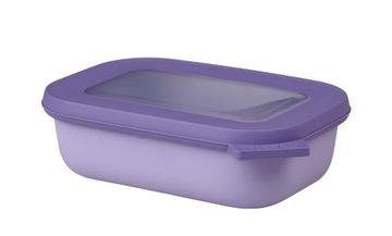 PROSTOKĄTNA MISKA CIRQULA Z POKRYWKĄ MEPAL 500ML