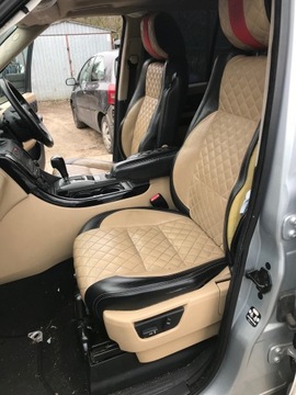 Fotele kanapa boczki Range Rover Sport L320 2005-2009 KAHN