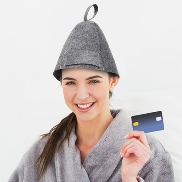 ДУШЕВЫЕ ШАПКИ ОБОРУДОВАНИЕ ДЛЯ САУНЫ ПОРТАТИВНАЯ ВОЙЛОЧНАЯ ШАПКА