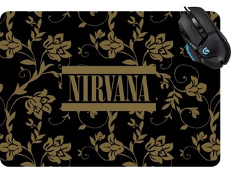 PERSONALIZOWANA Podkładka Pod Myszkę NIRVANA !