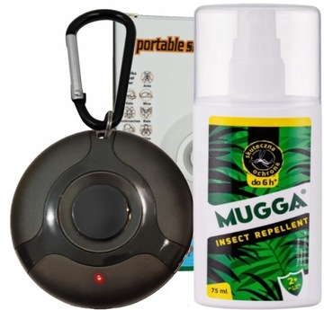 SPRAY MUGGA NA KOMARY OWADY KLESZCZE Odstraszacz