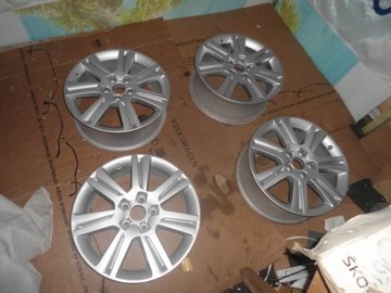 4× DISK HLINÍK AUDI OE 8K0 7.0" X 17" 5X112 ET 46
