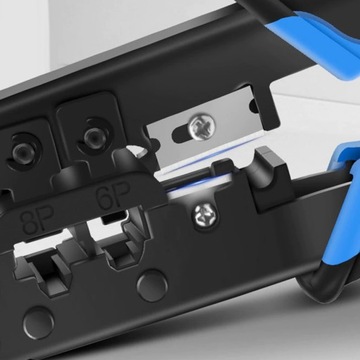 СЕТЕВОЙ ТЕСТЕР СТРИППЕР ОБЖИМНЫЕ ЗАГЛУШКИ RJ45 КОМПЛЕКТ КОРПУСА