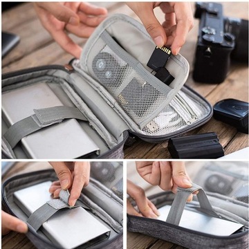 СУМКА-ОРГАНИЗАТОР ДЛЯ ПУТЕШЕСТВИЯ ДЛЯ ЗАРЯДНЫХ КАБЕЛЕЙ