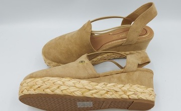 Sandały Espadryle Wrangler WL11642A jasny beż r 37