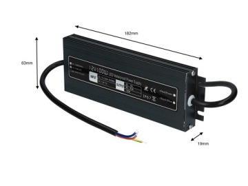 Блок питания 12В 100Вт для светодиодных лент, ВОДОНЕПРОНИЦАЕМЫЙ IP67