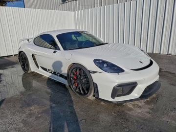 Porsche Cayman 718 2021 Porsche Cayman 2021r., Gt4, 4L, od ubezpieczalni 4.0 Benzyna 414KM, zdjęcie 2