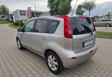 Nissan Note I Mikrovan 1.4 i 16V 88KM 2008 Nissan Note Zarejestrowany - benzyna - klimatyzacja 1,4 - 88 KM 1.4 Benzyna, zdjęcie 9