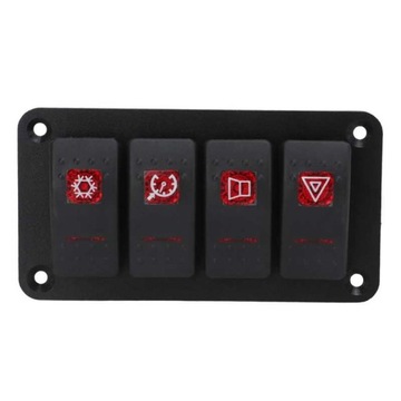 Przełącznik kołyskowy Panel przełącznika kołyskowe