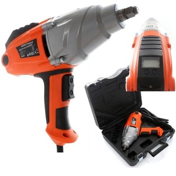 ЭЛЕКТРИЧЕСКИЙ УДАРНЫЙ КЛЮЧ 2000ВТ 800НМ РЕГУЛИРОВКА С ЖК-дисплеем