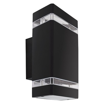 Lampa zewnętrzna BRUNO 2XGU10 D BLACK