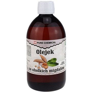 OLEJEK MIGDAŁOWY ZE SŁODKICH MIGDAŁÓW BIO 500ml