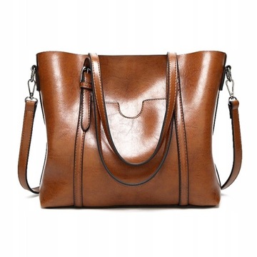 ЖЕНСКАЯ КОЖАНАЯ ГОРОДСКАЯ СУМКА, БОЛЬШАЯ А4