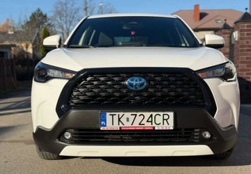 Toyota Corolla Cross 2.0 Hybrid Dynamic Force 197KM 2023 Toyota Corolla Cross 1WL ASO Salon PL FV23 Kamera CarPlay AndroidAuto Akty, zdjęcie 1