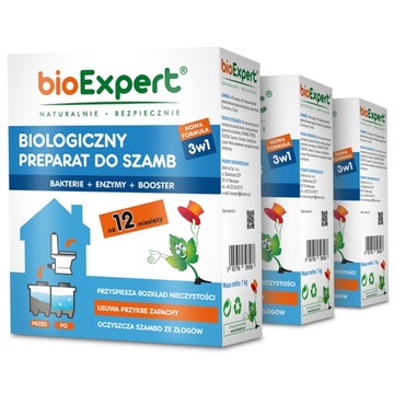 proszek bioExpert 3kg ROZKŁADA TŁUSZCZE i PAPIER