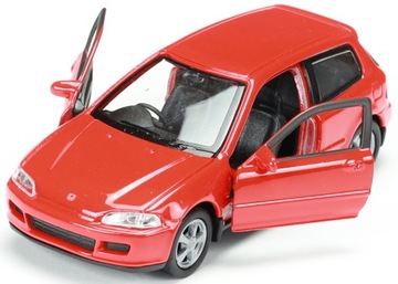 WELLY METALOWE AUTO MODEL AUTA HONDA CIVIC OTW.DRZ