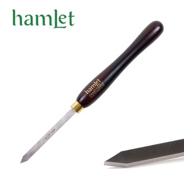 Nóż przecinak standardowy 3mm HAMLET HSS dłuto do toczenia narzędzie HCT090