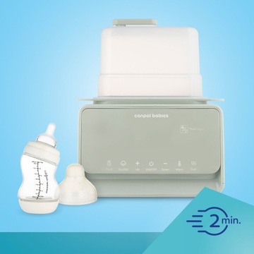 Обогреватель и стерилизатор и стерилизатор Canpole Babies с термостатом и прикроватной лампой