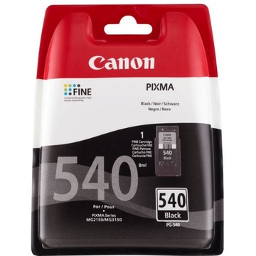 Canon PG-540 Tusz MG3650S MG4100 MG4150 MG4250